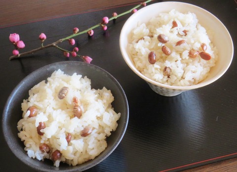 つややか 炒り大豆ご飯